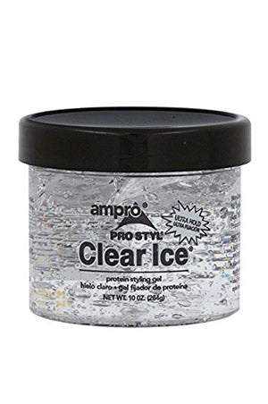 Ampro Pro Clear Ice Protein Styling Gel Ultra Hold (10oz)